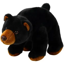 Plüsch-Maskottchen Kuscheltier Schwarzbär 28cm