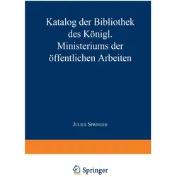 Katalog der Bibliothek des Königl. Ministeriums der Öffentlichen Arbeiten, Fachbücher von Ministerium der öffentlichen Arbeiten, Kenneth A. Loparo