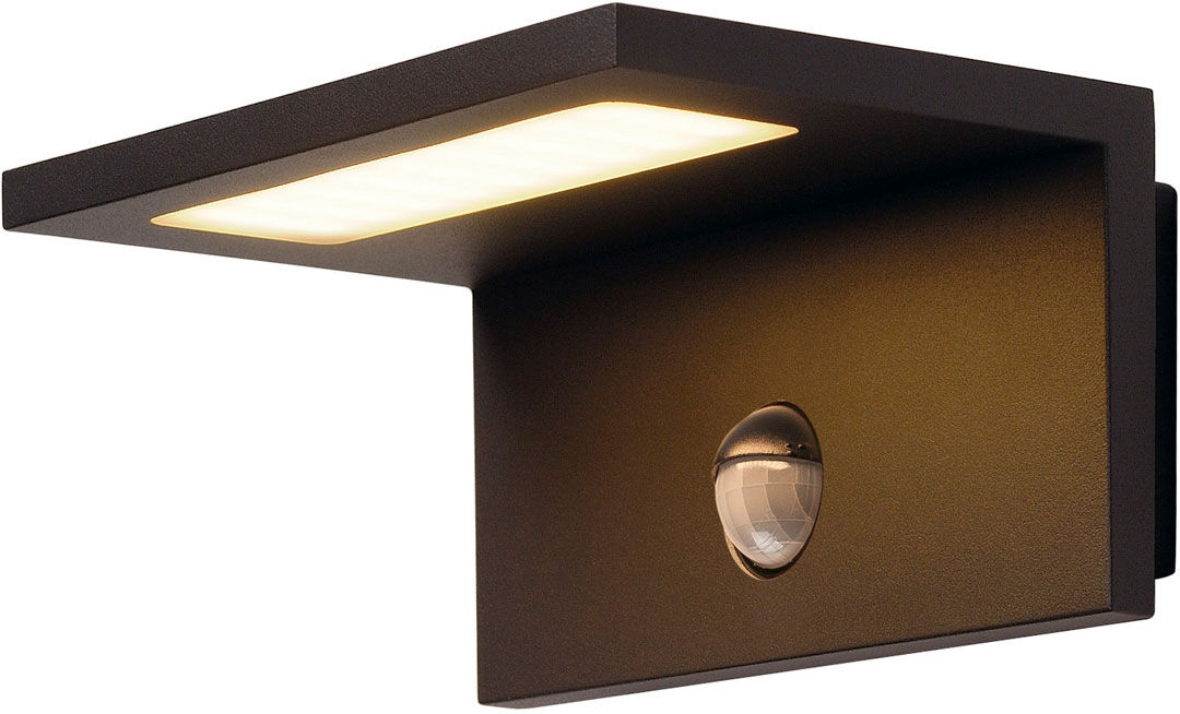 Slv Angolux S Led Outdoor Wandleuchte, Ip44, Anthrazit, 3000k - Stand-, Wand- Und Deckenleuchten (Outdoor)