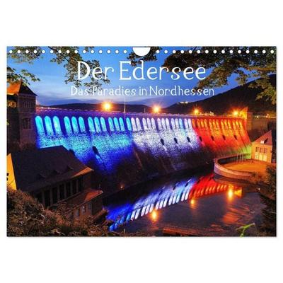 Der Edersee - Das Paradies in Nordhessen (Wandkalender 2027 DIN A4 quer), CALVENDO Monatskalender