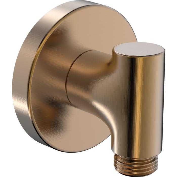 Hansa Wandanschlussbogen 290022-81 Wandmontage, G 1/2, rund, Bronze gebürstet