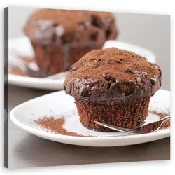 WANDBILD schokomuffins kuchen