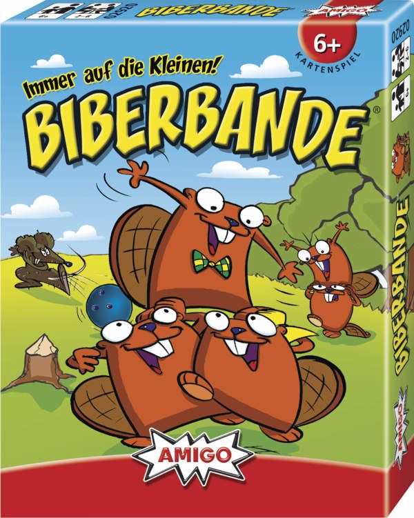 Amigo Kartenspiel bis zu 6 Spielern ab 6 Jahr(e) 02920 Biberbande
