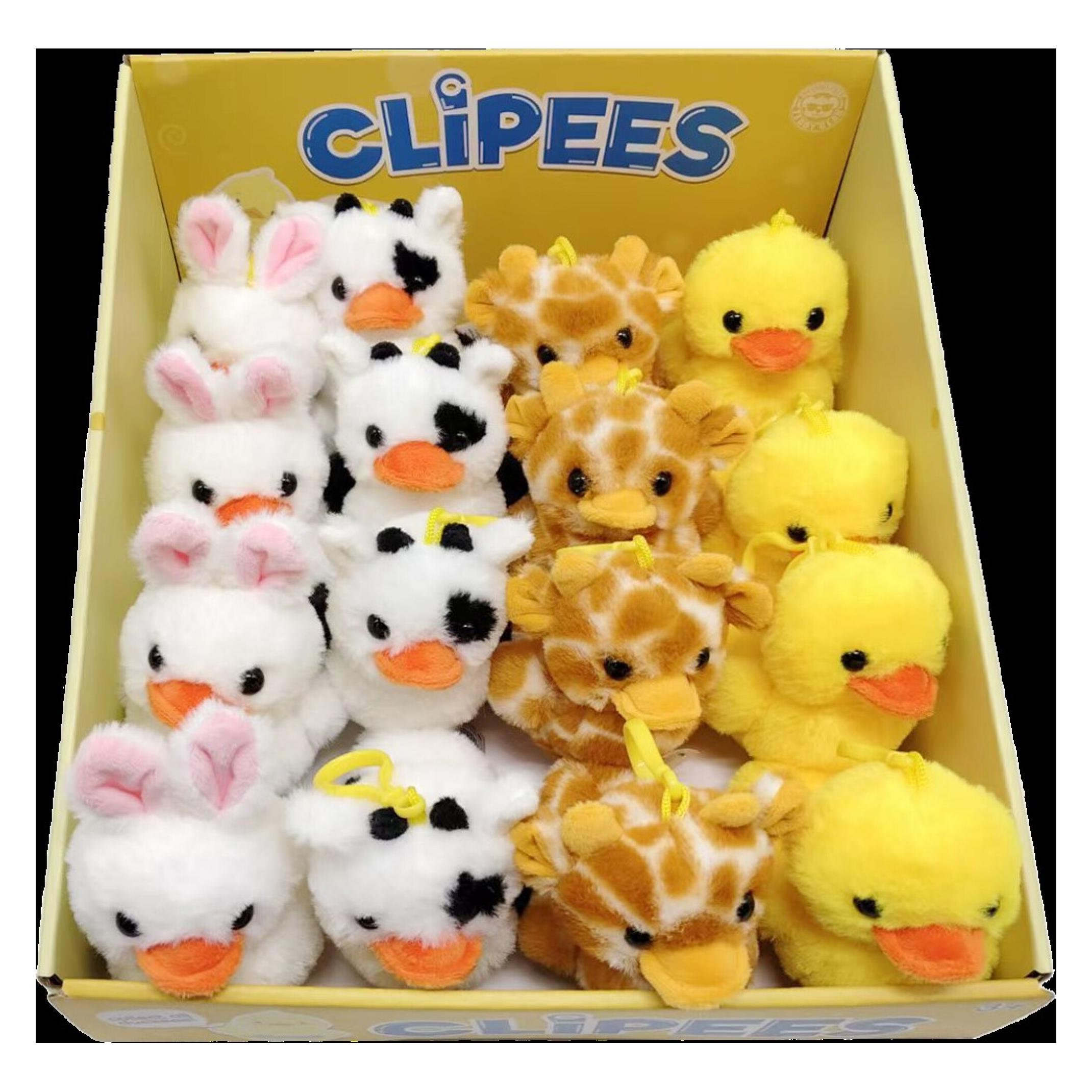 Duckees Worlds Softest Plush Mini 11 cm Asst CDU (11 cm) (AMOS5056)