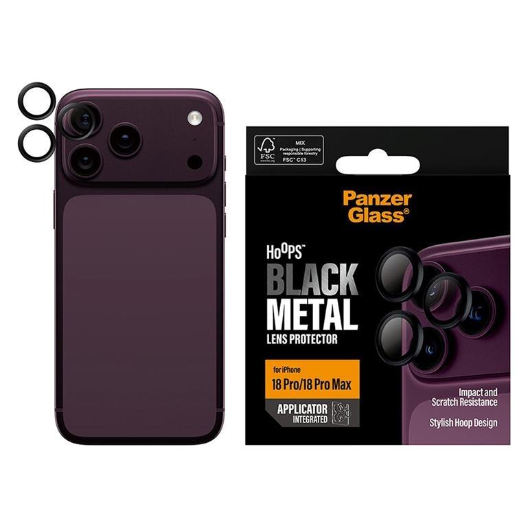PanzerGlass Hoops Camera Lens Protector (1 Stk., Apple iPhone 18 Pro, Apple iPhone 18 Pro Max) (PG41297)