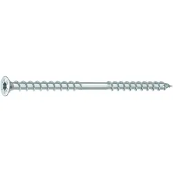HECO TOPIX-plus Therm - Stahl weiß verzinkt - 8,0x550 mm - Senkkopf HD-40 - UK-Gewinde