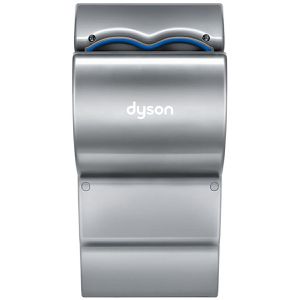 Dyson Händetrockner Airblade AB14, Jet-Luftstrom, silber, Infrarotsensor vollautomatisch, 1600W, HEPA-Filter, Kunststoff