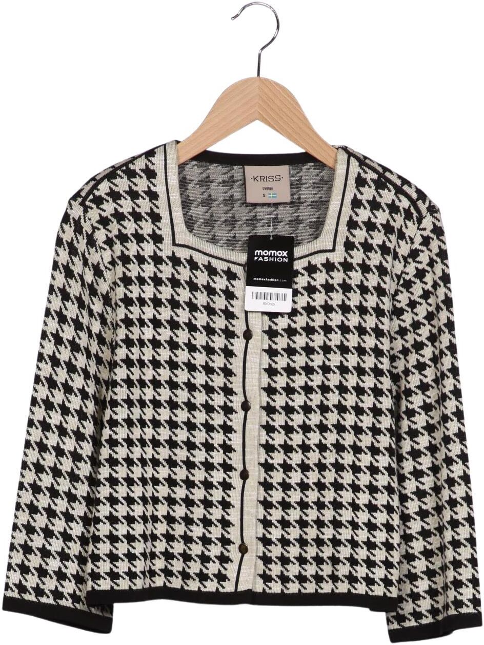 Kriss Trading Sweden Damen Strickjacke, Mehrfarbig, Gr. S, Modal / Synthetik / Baumwolle - Second Hand