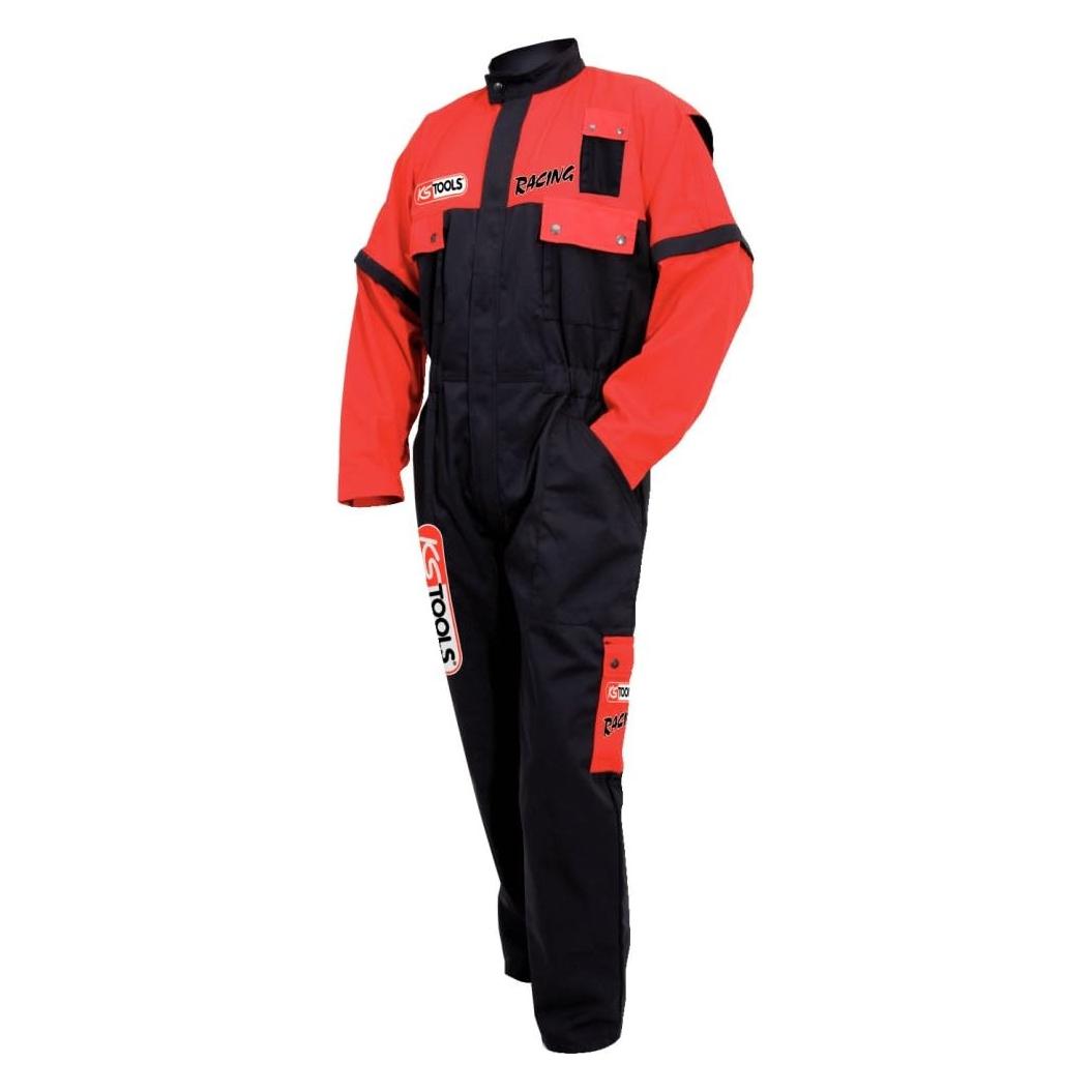KS Tools Overall, rot/schwarz, XXL (XXL) (100394)