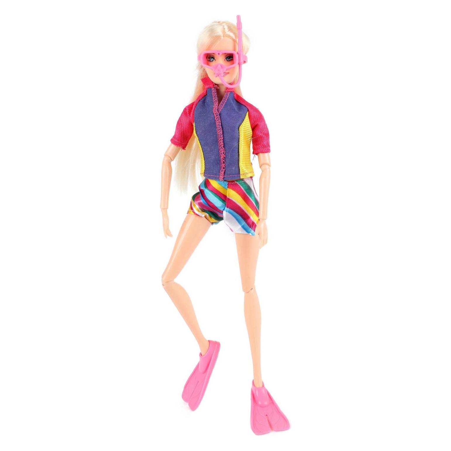 Toi-Toys Lauren Teen Pop Diver mit Glitzerdelfin (04215A)