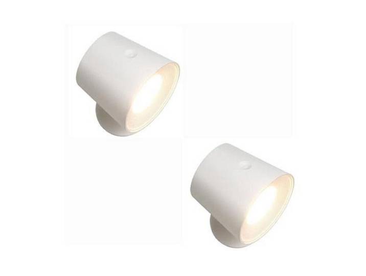 ZMH Led-Wandleuchte Chandelier 11/10/14.5 cm, Weiß, Kunststoff, LED integrated, 10x14.5x11 cm, Lampen & Leuchten, LED Beleuchtung, LED-Wandleuchten