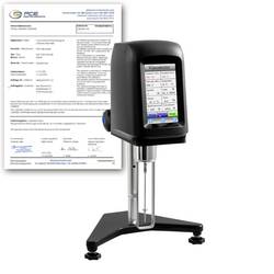 PCE Instruments PCE-RVI 10-ICA Viskositätsmessgerät kalibriert (ISO) Temperatur