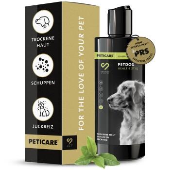 Peticare Anti-Schuppen Shampoo für Hunde, bei Juckreiz & Hautirritationen