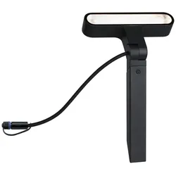 Paulmann Plug & Shine LED Gartenstrahler Ito Einzelspot Horizontale Ausrichtung IP65 3000K 6W   Anthrazit 94544