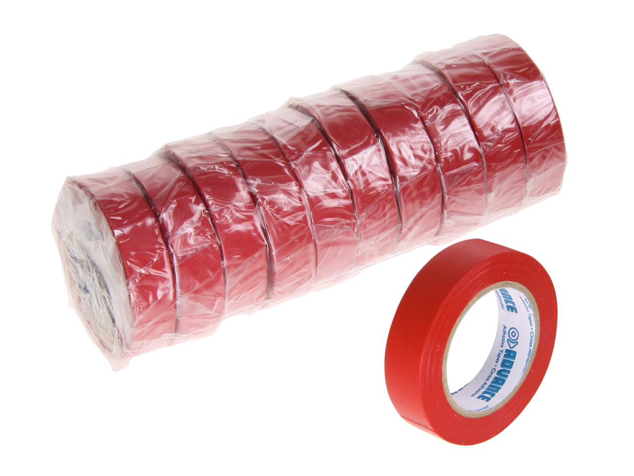 ACV PVC-Isolierband VPE 10 Stück rot