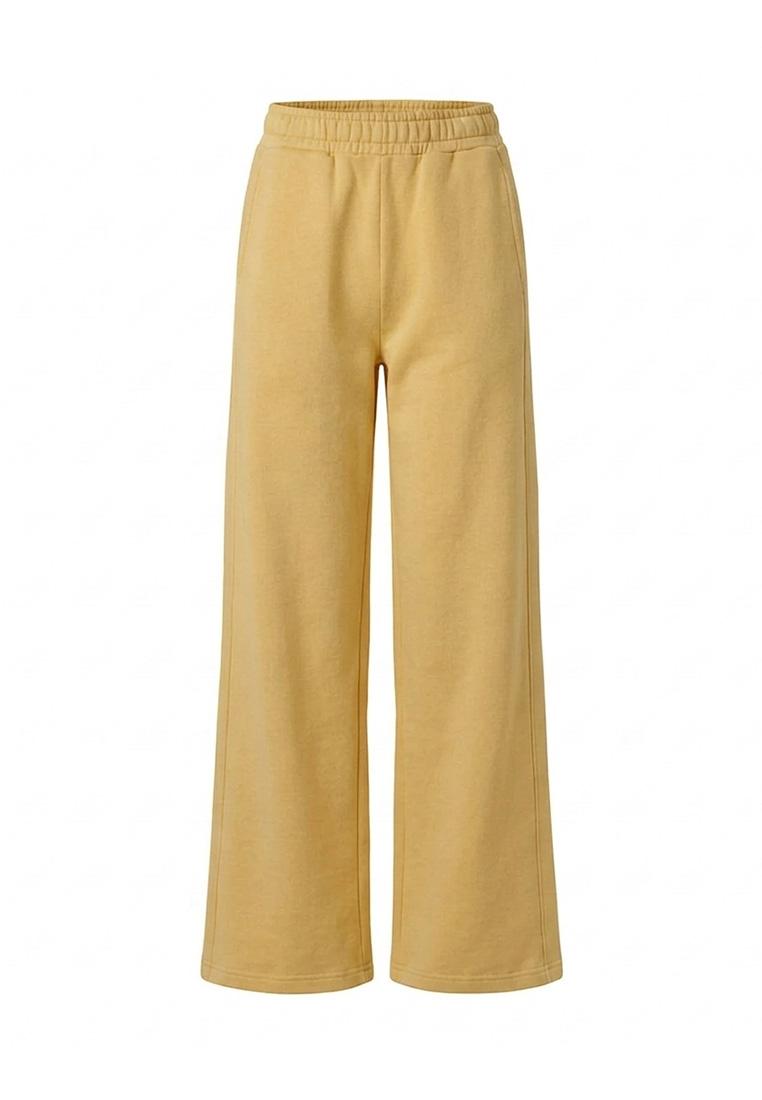 Wide Sweatpants GEEL