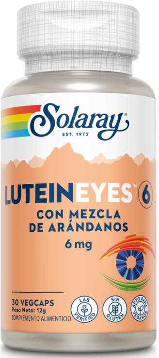 SOLARAY Lutein Eyes 6 mg 30 caps