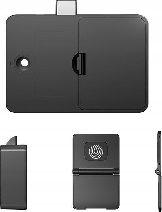 INNY Elektronisch RFID/NFC meubelslot voor onzichtbare montage op kasten