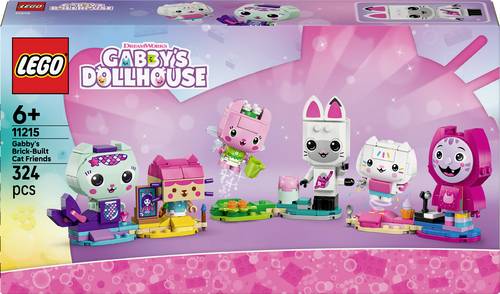 11215 LEGO Gabby's Dollhouse Gabbys Puppenhaus Gabbys Katzenfreunde aus LEGO Steinen (11215)
