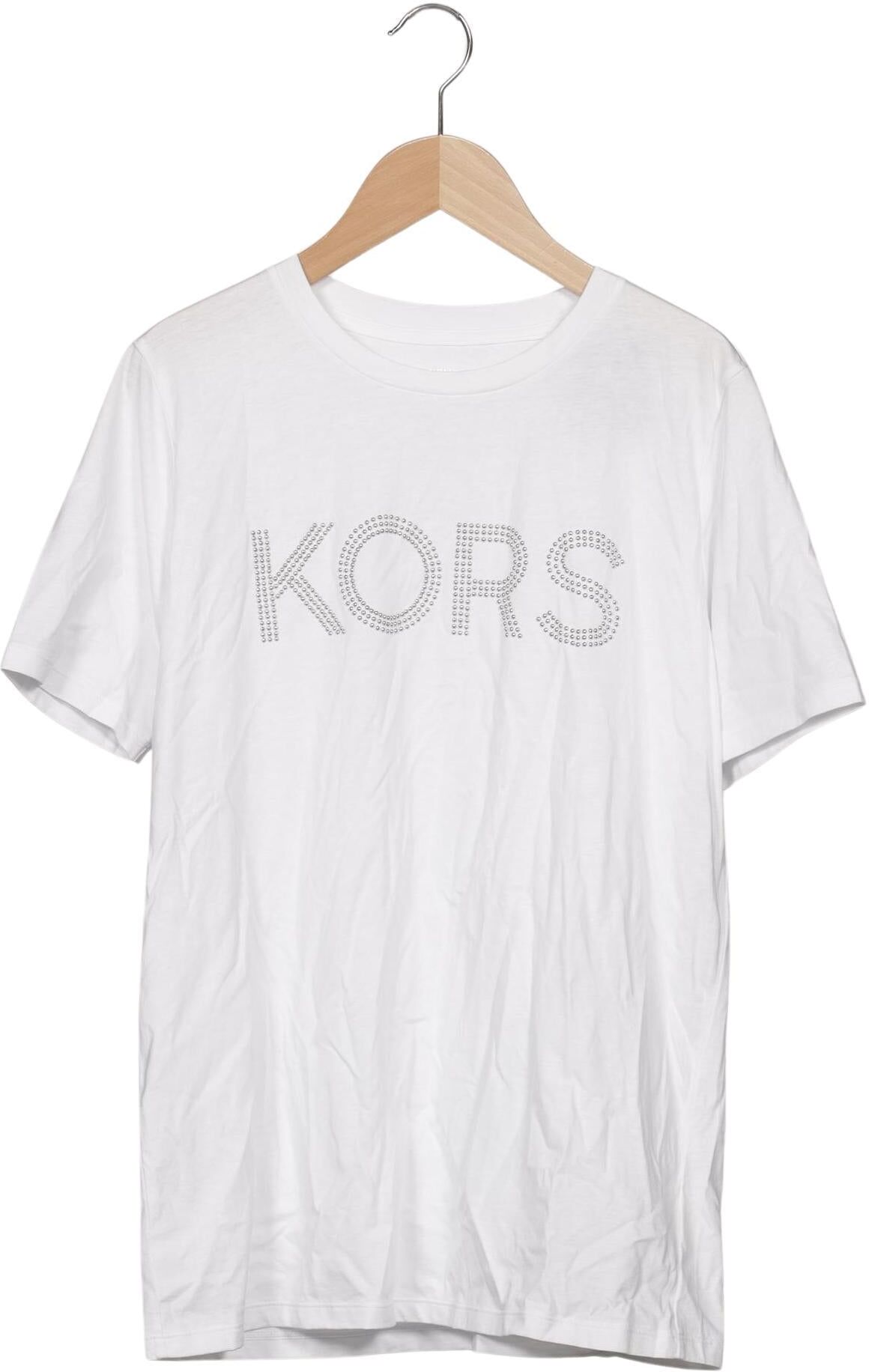 Michael Michael Kors Damen T-Shirt, Weiß, Gr. S, Baumwolle - Second Hand