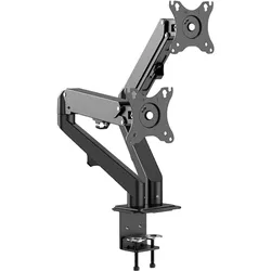 Neomounts DS70-700BL2 (Tisch, 27", 7 kg), Monitor Halterung, Schwarz