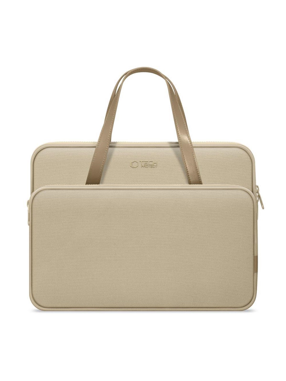 Tech-Protect Carrying Bag for Laptop 13-14" - Beige