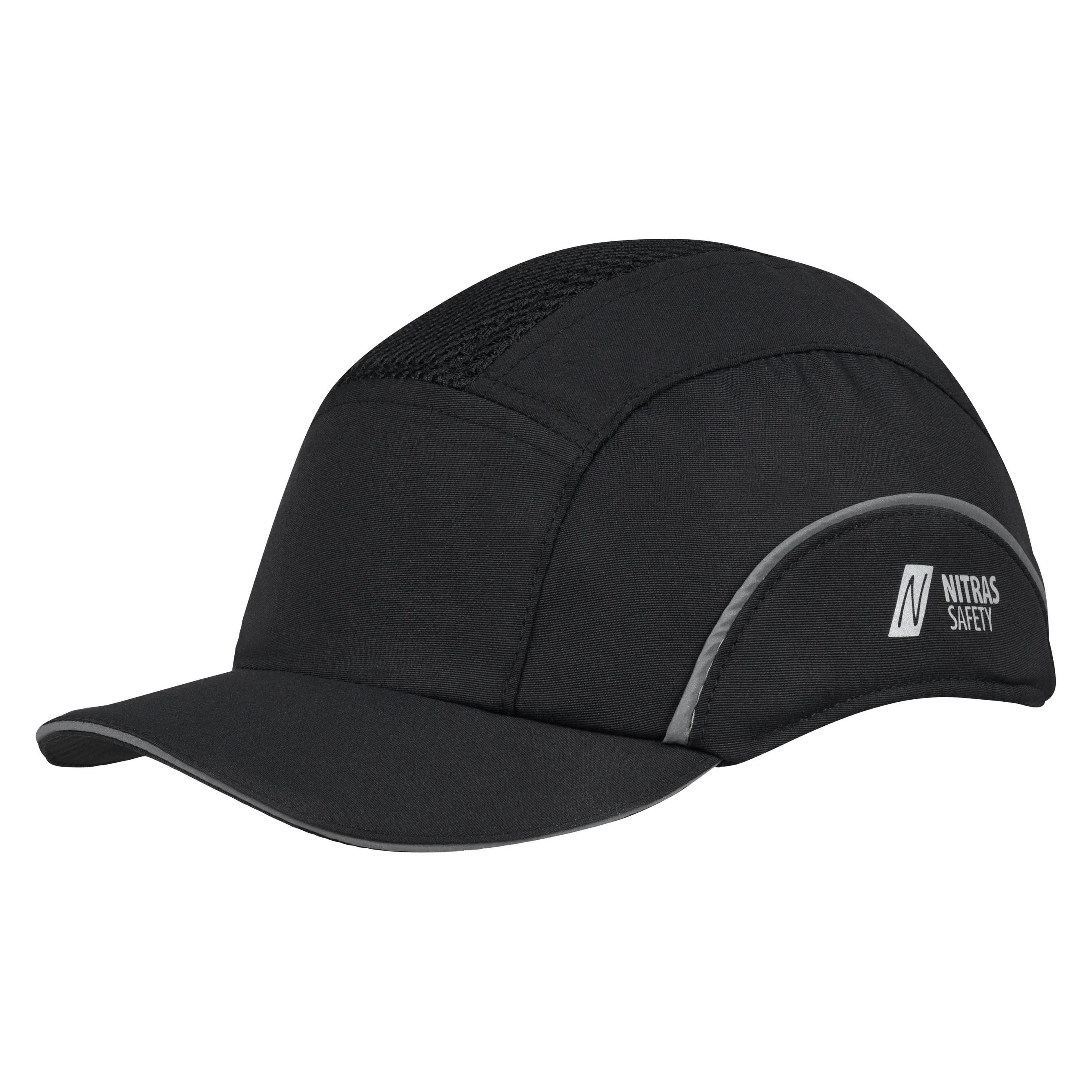 Nitras ANSTOssKAPPE SCHWARZ (52 - 65 cm) (9552-1000)