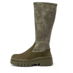 Art für Damen. 119561222003_0G3 Stiefel 1956 Antwerpener Grün (42), Leder, 3 bis 5 cm, Reißverschluss, Lässig