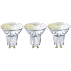 Osram Hochvolt-Spot "SMART+ WiFi Spot PAR16" GU10 4,9W 827 50W-Ersatz 3er Pack