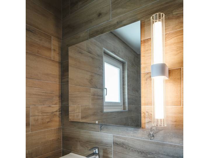 Applique murale double LED Lygant, blanche, IP44, aluminium, verre - SLV - Salle de bains - Moderne - Multi-ampoules
