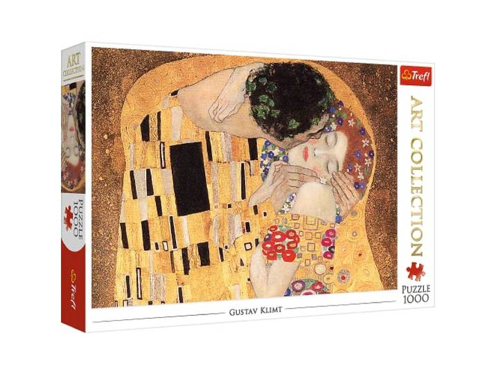 Trefl - Puzzels 1000 Stukjes, De kus Art Collection