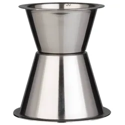 Doppelmessbecher 30/50ml, Skalierung - Edelstahl