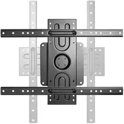 myWall TV Wandhalterung Wandhalter für LCD (Wand, 50 kg, 37" - 80"), TV Wandhalterung, Schwarz