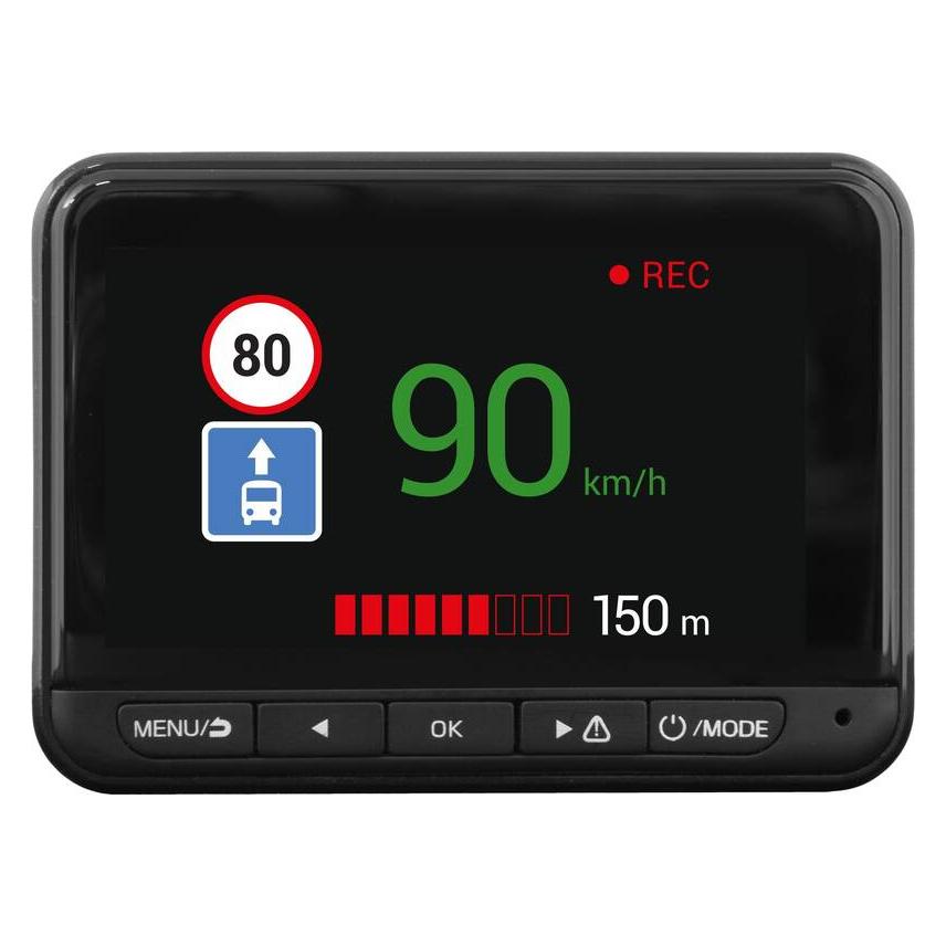 Navitel R9 Dual (Bluetooth, Eingebautes Display, Eingebautes Mikrofon, GPS-Empfänger, WLAN, Full HD) (8594181745208)