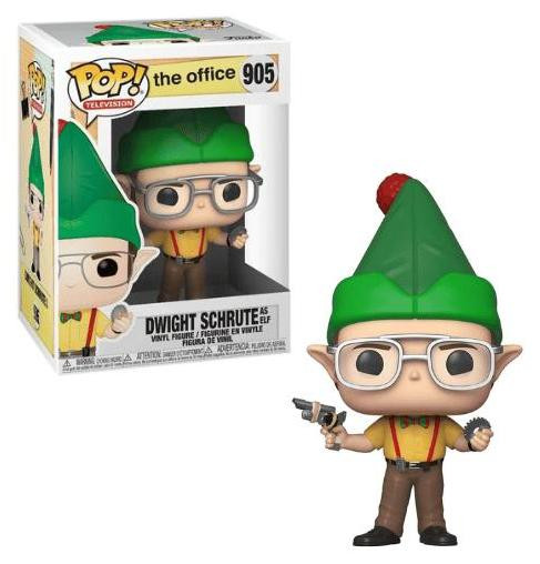 Funko Pop! Dwight Schrute als Elf 905 - Vinyl figuur