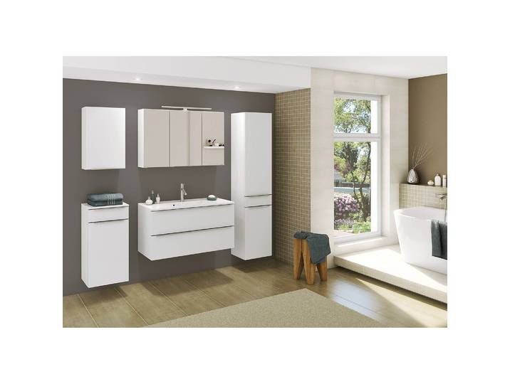 Armoire de toilette 100cm Blanc