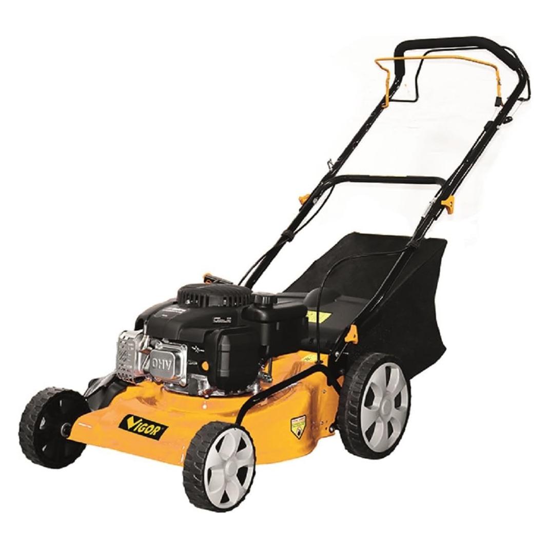Vigor Selbstfahrender Rasentrimmer mit 139 cm3 Motor und 46 cm Schnittbreite, 4 Funktionen in 1 (7103048)