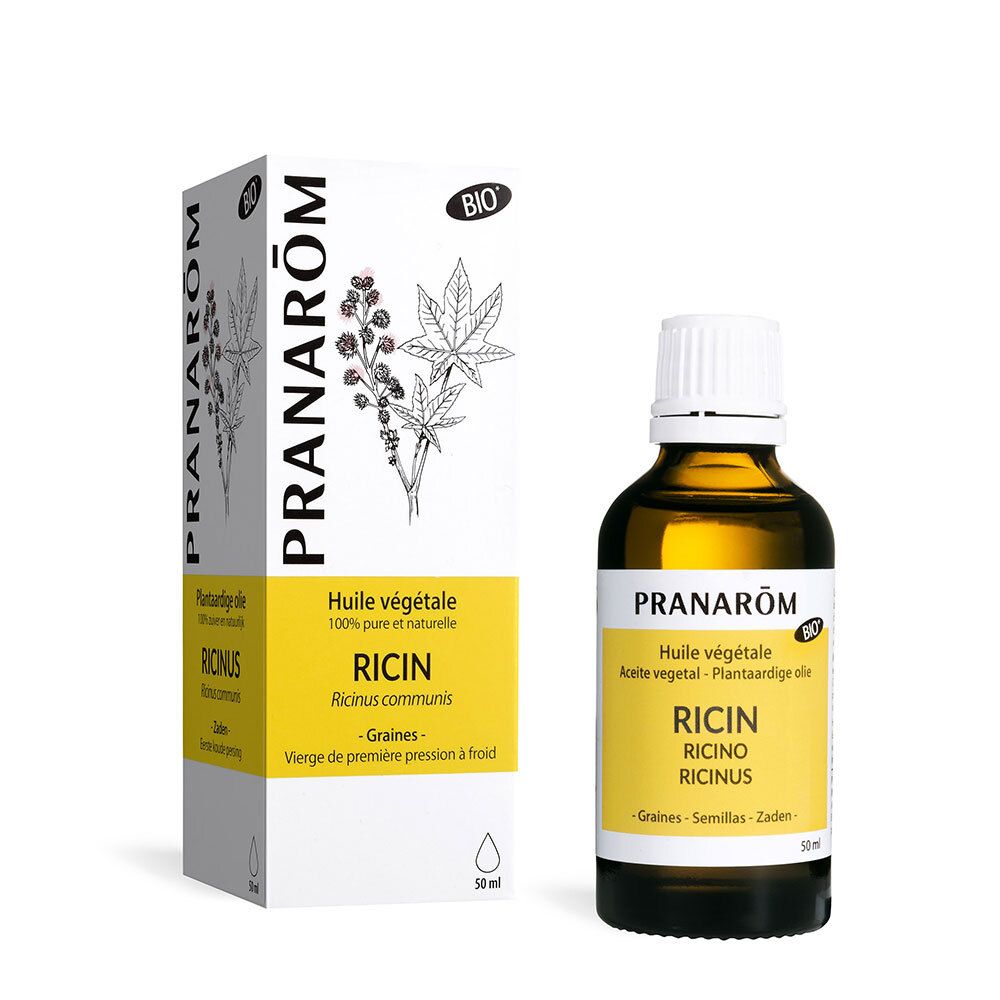 Pranarom Ricinus Plantaardige Olie 50 ml Öl