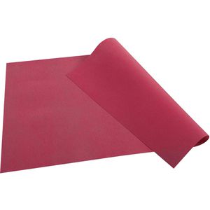 PROnappe Platzset S340108I, Einweg, aus Papiergewebe, bordeaux rot, 40 x 30 cm, 100 Stück