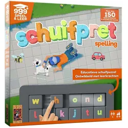 999Games 999 Games Schiebespass Rechtschreibung (Niederländisch, 4 Spieler)