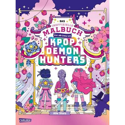 K-POP Das inoffizielle Malbuch für Fans von K-POP DEMON HUNTERS, Taschenbuch von Kat Camero, Carlsen, 978-3-551-19330-8