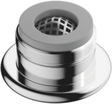 Dornbracht Luftsprudler mit Bund chrom 04230101700-00 04230101700 M18x1-AG chrom