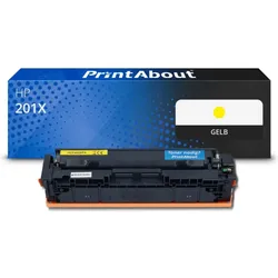 Toner kompatibel mit HP 201X (CF402X) - Gelb - Hohe Kapazität