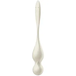 Satisfyer, Vibrator, - Love Birds Vibrierende Kegel-Kugeln Weiss