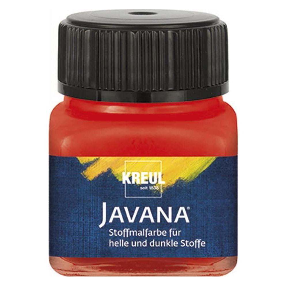Kreul Javana Stoffmalfarbe für helle und dunkle Stoffe, 20 ml (20 ml) (23252017)