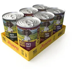 Josera Meat Lovers Adult Pure Multipack | 6x 400g Hundefutter