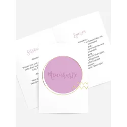 Menükarten Geburtstag selbst gestalten mit Spruch und Fotos im Onlinedesigner bei Meine-Kartenmanufaktur.de