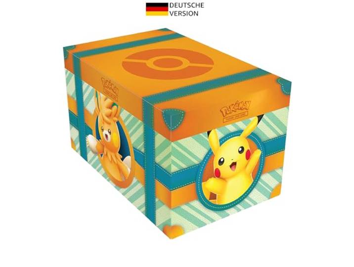 Pokémon-Sammelkartenspiel: Paldea-Abenteuerkoffer (7 holografische Promokarten & 6 Boosterpacks)