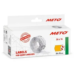 METO Preisetiketten 26,0 x 16,0 mm