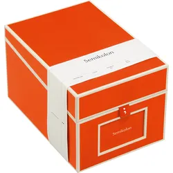 Cd Die Kante CD- und Bilderbox orangefarben